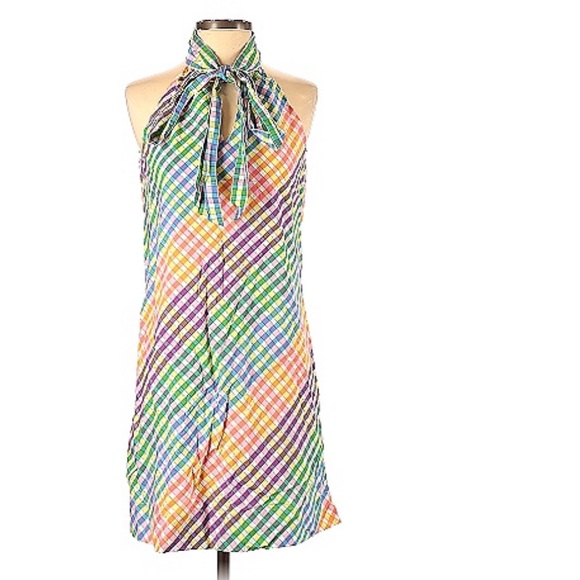 J. Crew Dresses & Skirts - J crew dress Multi Color Dress Tie